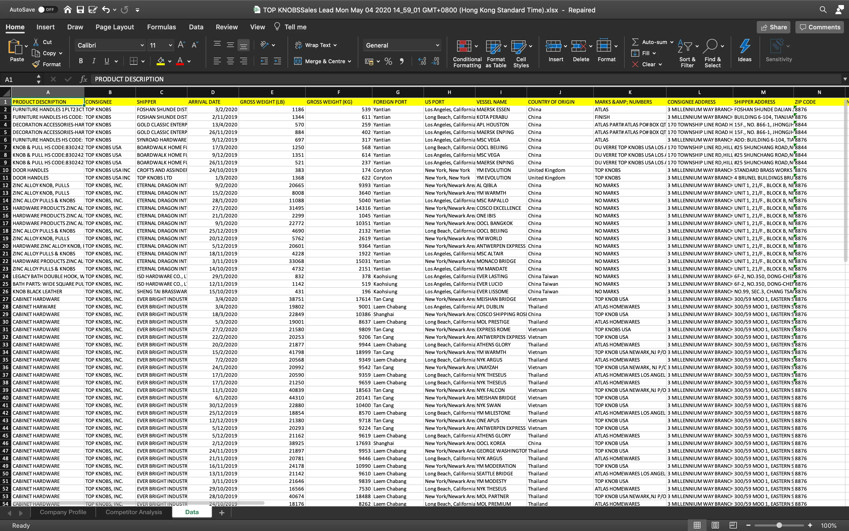 Customised CRM System screen 11